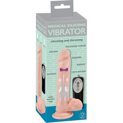 Medical Silicone Vibrating and Thrusting Vibrator Skin