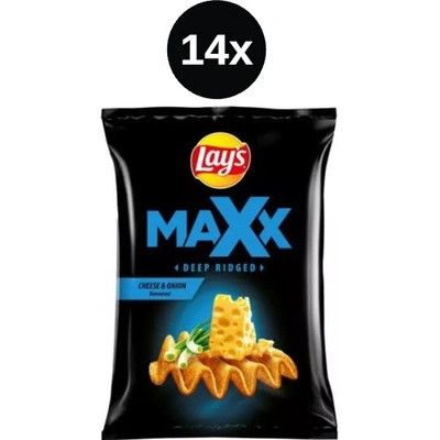 Lay's Lays maxx cheese onion 14 x 55 g