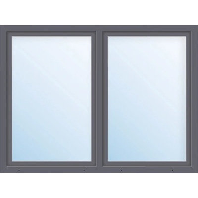 ARON se štulpem Basic bílé/antracit 1500 x 1600 mm