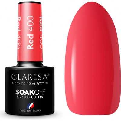 Claresa Gél lak Red 400 5 ml