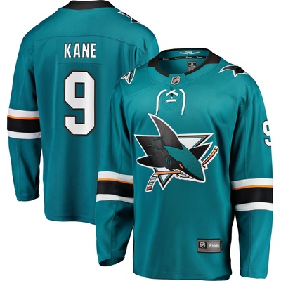 Fanatics Dres San Jose Sharks #9 Evander Kane Breakaway Alternate Jersey