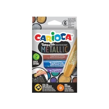 Image 1 of CARIOCA Темперни бои Temperello Metallic 6 цвята