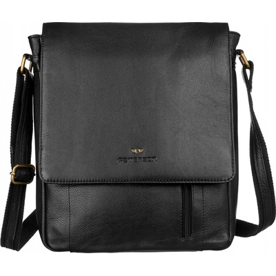 Veľká pánska kožená taška cez rameno GT193