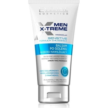 Eveline Cosmetics Men X-treme Cooling Effect Sensitive Intensely Soothing After Shave Balm - Upokojujúci balzam po holení pre mužov 150 ml