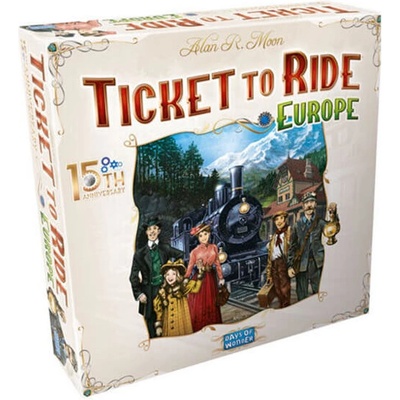 Days of Wonder Ticket to Ride: Europe 15th Anniversary Edition EN