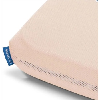 AeroSleep - чаршаф с ластик за бебешко легло в цвят праскова (AC-120-060-PE)