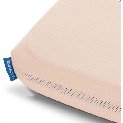 AeroSleep - чаршаф с ластик за бебешко легло в цвят праскова (AC-120-060-PE)