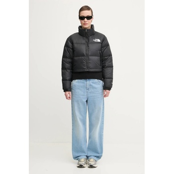 The North Face Пухено яке The North Face Nuptse в черно зимен модел с уголемена кройка NF0A5GGEGOG1 (NF0A5GGEGOG1)