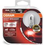 OSRAM Автомобилна крушка Osram OSR64193NBS, 60/55W, 1650/1000lm, H4, P43t, халогенна, 2 броя в опаковка (OSR64193NBS)