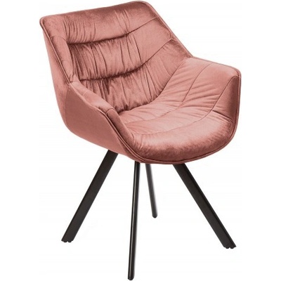 Ainnde Dutch Comfort tmavě růžové samet 2 ks