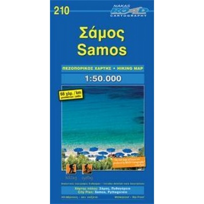ORAMA 210 Samos 1:50 000 turistická mapa