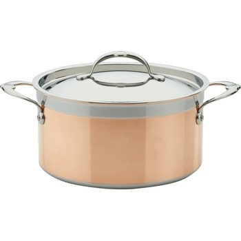 Hestan Culinary Тенджера за готвене COPPERBOND 24 см, 5, 7 л, меден, Hestan (HEST31597)