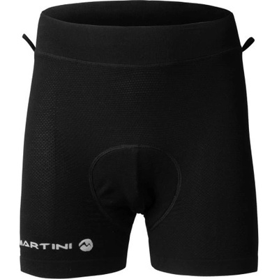 Martini Sportswear Pánske Flowtrail Clip In Shorts čierna