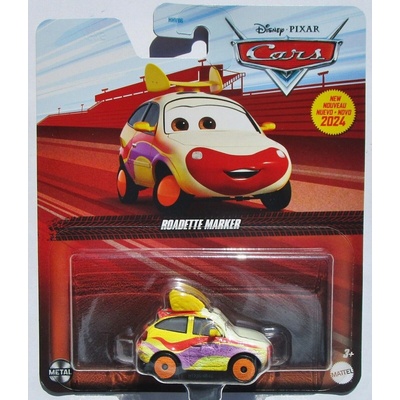 Mattel Cars 3 Autíčko ROADETTE MARKER, HTX80/DXV29