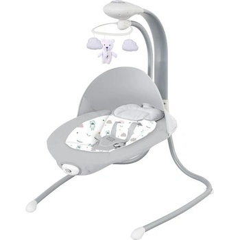 New Baby Детски люлеещ се шезлонг new baby teddy plus с вибрация