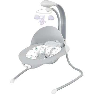 New Baby Детски люлеещ се шезлонг new baby teddy plus с вибрация