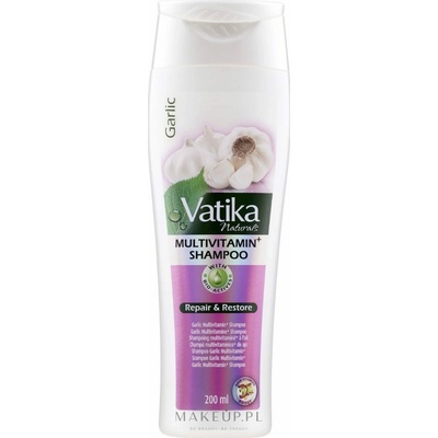 Vatika Naturals Regenerujúci šampón s cesnakovým extraktom 400 ml