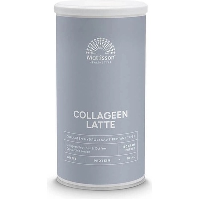 Mattisson Healthstyle Колаген Лате (инстантна напитка, с аромат капучино) 180 g прах | Mattisson Healthstyle (MT3017)