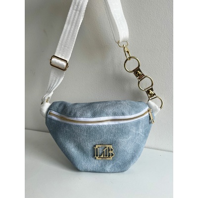 Laura Biaggi Svetlocrossbody kapsička DX-KB82-light jeans modrá