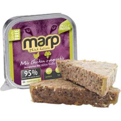 Marp Mix vanička pro psy kuře+zelenina 16 x 100 g