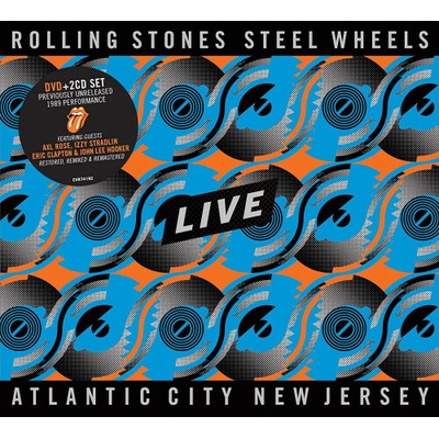 Rolling StonesSteel Wheels Live DVD+2CD