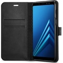 Pouzdro Spigen Wallet S Samsung Galaxy A8 2018 černé