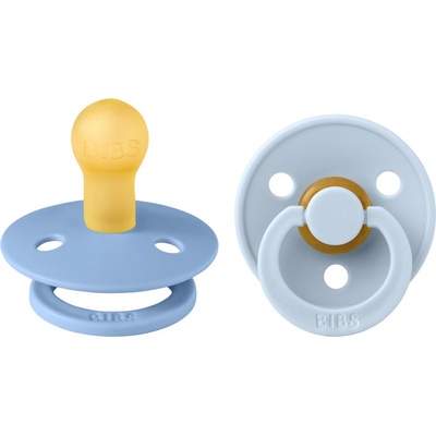 Bibs Colour kaučuk 2ks Sky Blue Baby Blue 110214