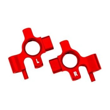 Traxxas предни алуминиеви главини червени (чифт)