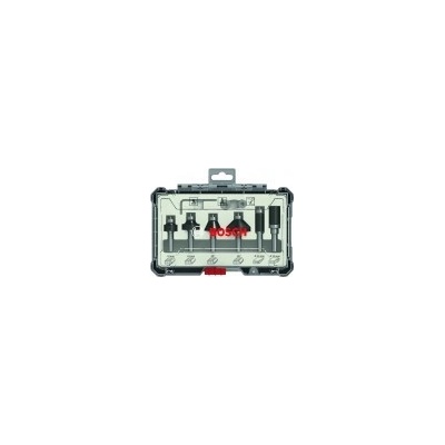 Sada fréz, 6-dílná, stopka 8 mm, Trim and Edging Router Bit Set, Bosch, 2.607.017.469