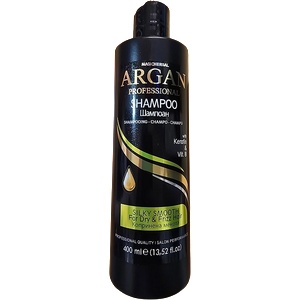 ARGAN Шампоан за суха коса с кератин и витамин b, 400мл