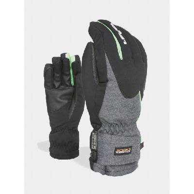 Rukavice Level ALPINE Black/Grey velikost 8,5