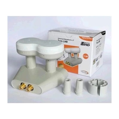 Mascom LNB monoblock twin 4,3°