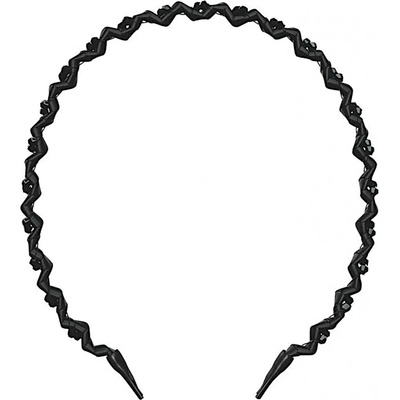 Čelenka do vlasov Invisibobble Hairhalo Black Sparkle čierna (IB-HH-HP10001-2)