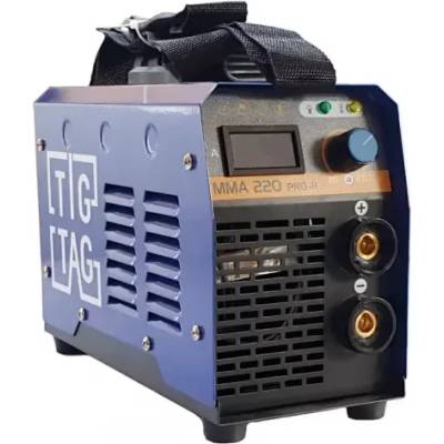 TIGTAG Инверторен електрожен TIG TAG ММА 220 Pro-R/ 5kVА (34605)