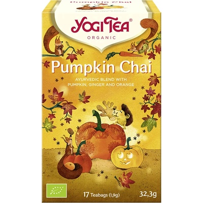 Yogi Tea Pumpkin Chai čaj 17 x 2 g