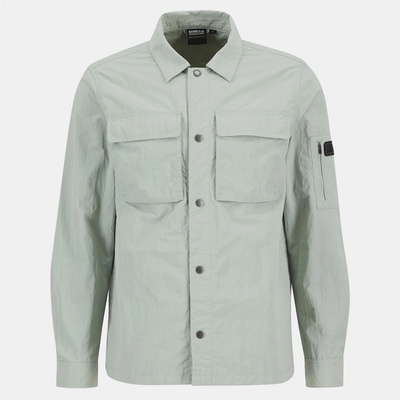 Barbour International Риза с дълъг ръкав Barbour International Men's B. Intense Scots Long Sleeve Tailored Fit Shirt - Mineral Grey