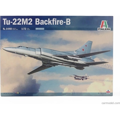 Italeri Tupolev Tu-22m2 Backfire-b Military Airplane 1975 / 1:72
