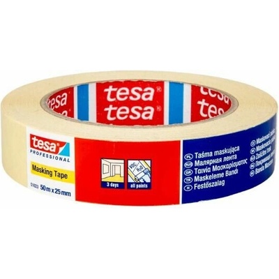 Tesa 51023 jemne krepovaná maliarska páska 25 mm x 50 m