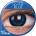 MAXVUE VISION BIG EYES Cool Blue (10005)