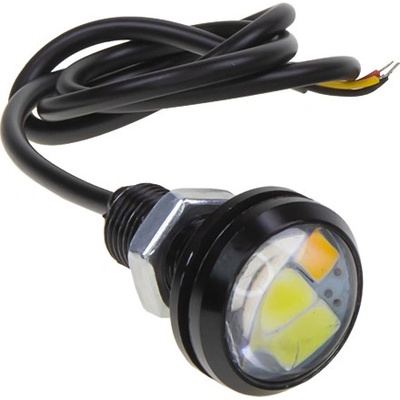 95DRL23WO LED světlo pro denní svícení (eagle eye) 23mm, 12V, bílá/oranžová