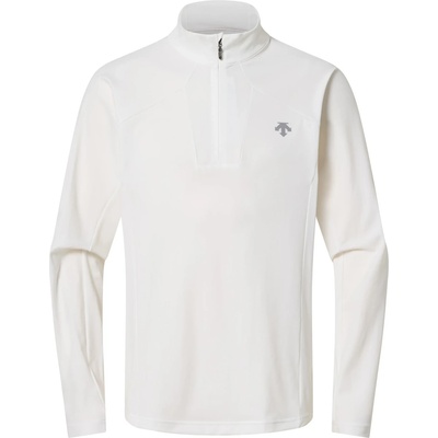 Descente Мъжки поларен пуловер Descente Classic T-Neck Fleece jumper - Super White - размер 46 (EU) (005-6774-0211)