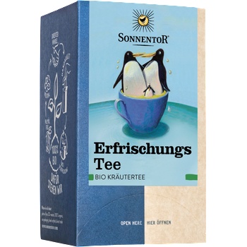 SONNENTOR Био освежаващ чай - 18 пакетчета чай