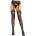 Чорапи с жартиери, мрежести и дантелени - Net Stockings Garter Belt S/M/L (LEGAV07887)