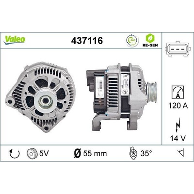 Generátor VALEO 437116