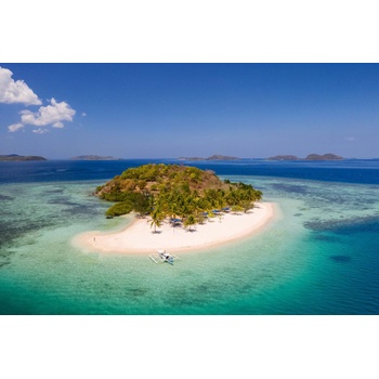 DIMEX ART s. r. o Флизелинов фототапет тропически остров 375 x 250 см