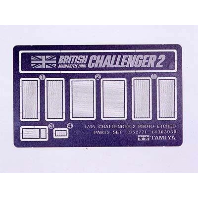 Tamiya Chalenger 2 Photo Etched Parts Set 1:35