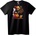 NOONEBRAND Тениска Хелоуин плюшена мечка - XL, Black