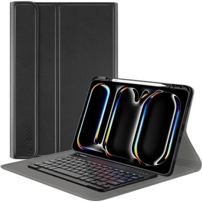 NEOGO Smart Cover Keyboard puzdro na iPad Pro 13 2024 NEO100488 čierne