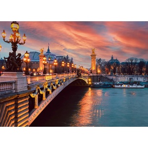 Alipson Puzzle - Puzzle Pont Alexandre III, Paris - 1 000 piese