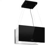 Klarstein Kronleuchter L, островен абсорбатор, 60 см, рециркулационен изход 590 м³/ч, LED, докосване, черен (CGCH2-KronleuchterLB) (CGCH2-KronleuchterLB) - electronic-star